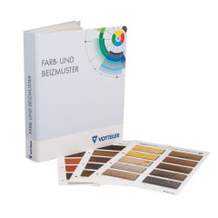 Ordner Farb- und Beizmuster